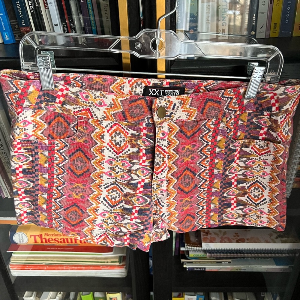 Colorful boho Shorts